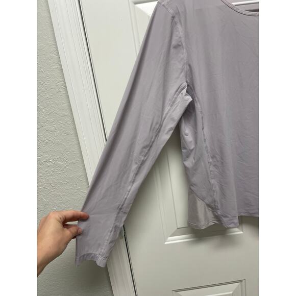 Lululemon Look Ahead Run Long sleeve top Iced Iris - Picture 5 of 8